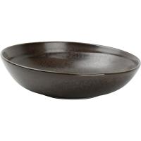 Салатник;фарфор;D=22,H=6см;коричнев.