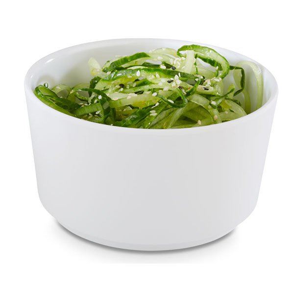 Салатник;пластик;0,6л;D=13,H=7см;белый