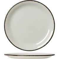 Тарелка «Чакоул Дэппл» мелкая;фарфор,фарфор;D=20,H=2см;белый,черный