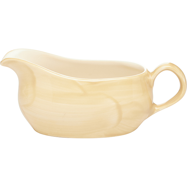 Соусник «Хани»;фарфор;130мл;,H=55мм;бежев.