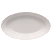 Селедочница «Кашуб-хел»;фарфор;,H=3,L=21,B=14см;белый