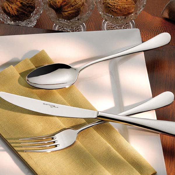 Нож столовый «Аркада»;сталь нерж.;,L=235/123,B=4мм;металлич.