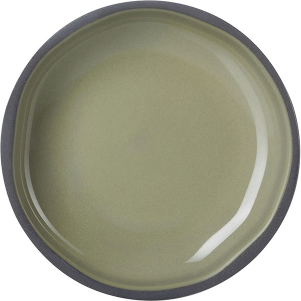 Соусник «Карактэр»;керамика;D=7,H=2см;зелен.