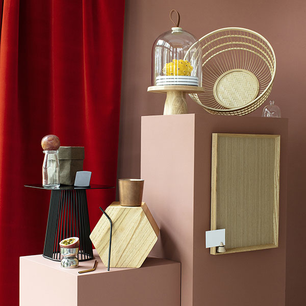 Набор подставок фуршетных «Инспайред»[3шт];ясень;св. дерево