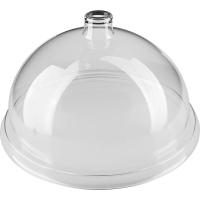 Крышка для блюда;пластик;D=29см;прозр.