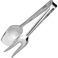 Щипцы для мяса «Проотель» вилка-ложка;сталь нерж.;,L=210/75,B=50мм;металлич.