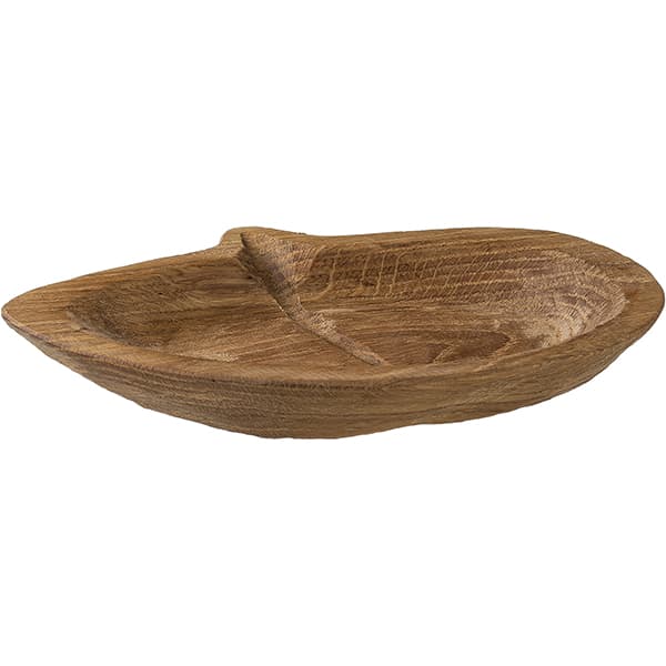 Блюдо «Липа» светлый дуб;,H=30,L=185,B=165мм