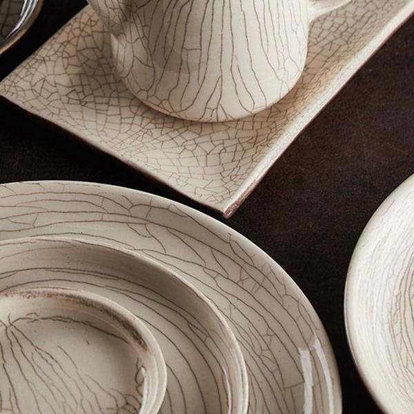 Тарелка «День и ночь» с бортом;керамика;D=11см;белый,черный