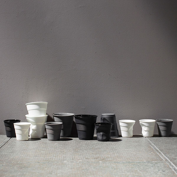 Стакан для горячих напитков «Фруассэ»;фарфор;1л;D=14,2,H=15см;черный