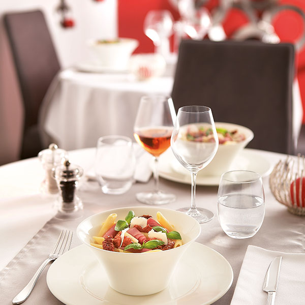 Нож столовый с ручкой  моноблок «Лаццо»;сталь нерж.;,L=24/12,B=1см;металлич.