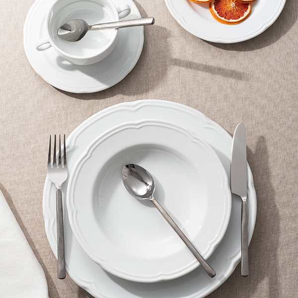 Вилка столовая «Концепт №4»;сталь нерж.;,L=21см;металлич.