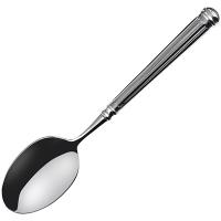 Ложка десертная «Роял»;хромоник. сталь;,L=19см;хромиров.