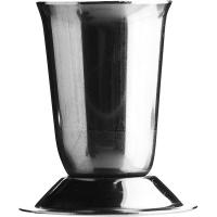 Стакан для зубочисток;сталь нерж.;D=45,H=52мм;металлич.