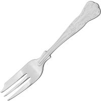 Вилка для пирожного «Кингс Стэйнлесс Стил»;сталь нерж.;,L=138/50,B=20мм;серебрист.