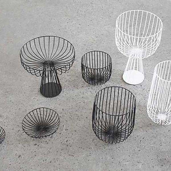 Корзина;металл;D=18,H=15см;черный