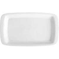 Блюдо «Скандиа» прямоугольное;фарфор;,H=25,L=330,B=200мм;белый