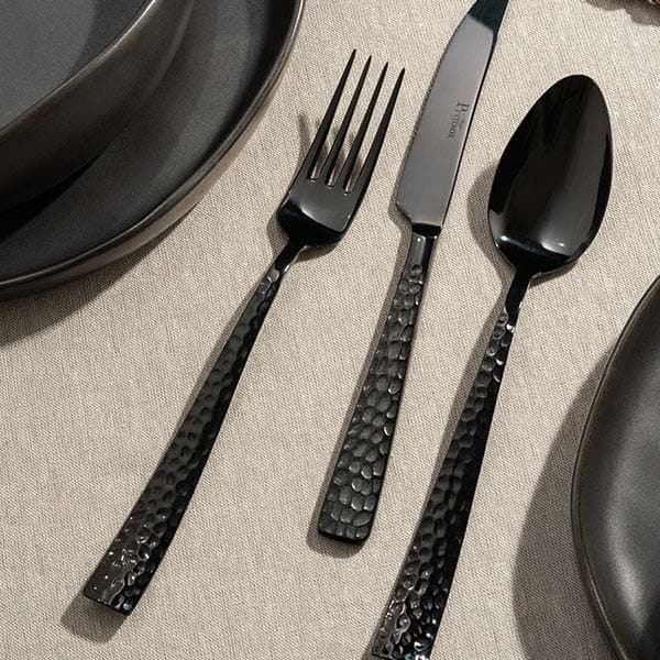 Ложка десертная «Пэлас Мартеллато Трэжер Блэк»;сталь нерж.;,L=180/60,B=35мм;черный