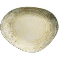 Тарелка «Нанокрем Бейж»;фарфор;D=30см;бежев.