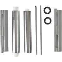 Набор роликов д/теста арт.100,190;сталь нерж.;D=25,L=165мм;металлич.