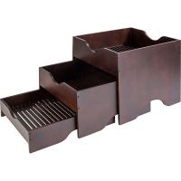 Стенд фуршетный из 3 х частей;дерево;,H=33,L=40,B=40см;коричнев.