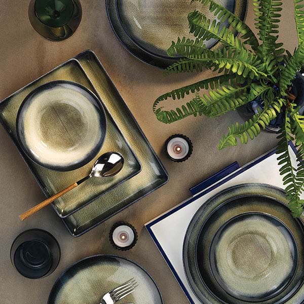 Соусник «Нанокрем Дарк Блю»;фарфор;100мл;D=10,H=3см;тем.син.,зелен.