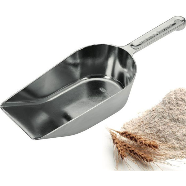 Совок для муки «Хигиа»;алюмин.;0,65л;,L=31,B=10,8см;серебрист.