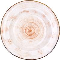 Тарелка глубокая «Пастораль»;фарфор;D=23,H=5см;оранжев.