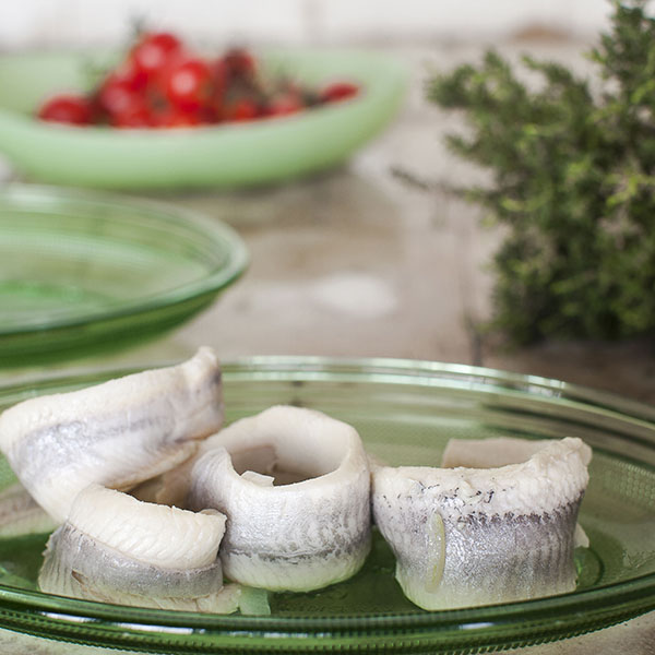 Блюдо сервировочное;стекло;,H=47,L=260,B=140мм;зелен.