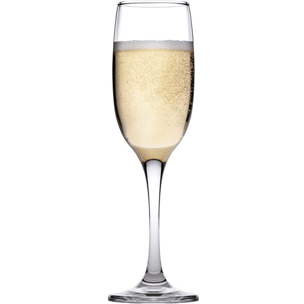 Бокал-флюте «Ресто»;стекло;180мл;D=51,H=208мм;прозр.