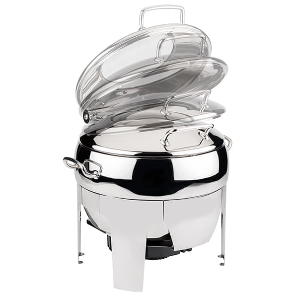 Мармит круглый индукционный (без нагревательного элемента);сталь нерж.;11л;,H=39,L=48,B=42см;металли