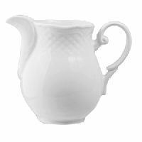 Молочник «Афродита»;фарфор;300мл;D=60,H=105,L=130мм;белый