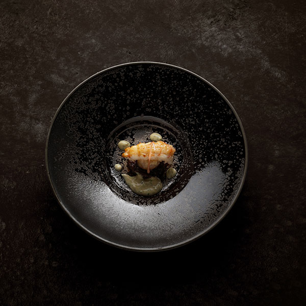 Тарелка для пасты «Ро дизайн бай эрбиси»;керамика;D=260,H=65мм;черный