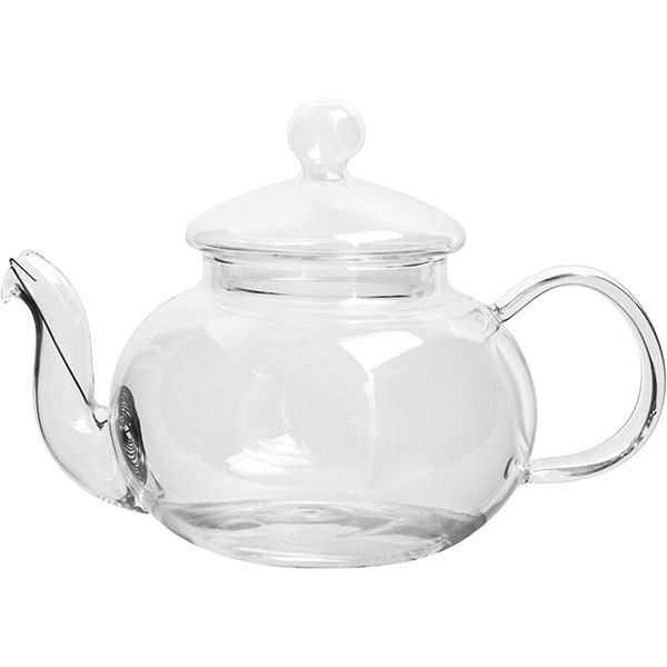 Чайник заварочный с пружиной;350мл;,L=15,5см;прозр.
