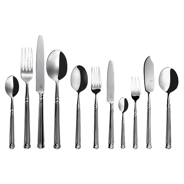 Ложка кофейная «Роял»;хромоник. сталь;,L=11,9см;хромиров.