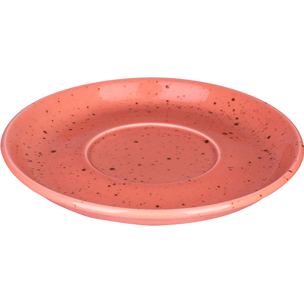 Блюдце «Лайфстиль»;фарфор;D=150,H=15мм;терракот