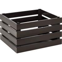 Ящик для подачи GN 1/2;акация;,H=21,L=35,B=29см;черный