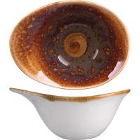 Салатник «Везувиус Амбер»;фарфор;450мл;амбер