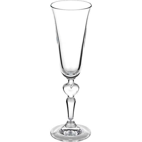 Бокал-флюте «Романс»;стекло;140мл;D=7,H=24см;прозр. Бокал-флюте «Романс»;стекло;140мл;D=7,H=24см;прозр.