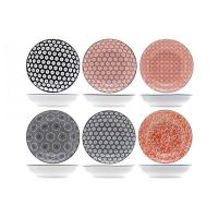 Тарелка набор[6шт];керамика;D=17,8,H=40мм