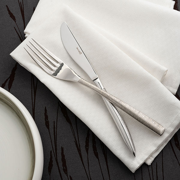 Вилка столовая «Эрмитаж»;сталь нерж.;,L=21,5см;металлич.