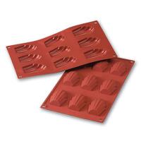 Форма для выпечки «Ракушка» [9 ячеек];силикон;,H=17,L=68,B=45мм