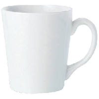 Кружка «Симплисити Вайт»;фарфор;262мл;белый