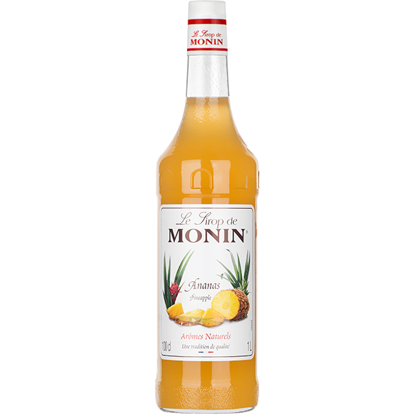 Сироп «Ананас» Monin;стекло;1л;D=8,H=33см