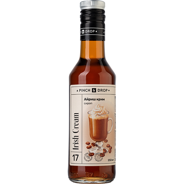 Сироп «Айриш Крим» Pinch&Drop;стекло;250мл;D=54,H=202мм