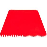 Шпатель кондитерский[10шт];пластик;,H=35,L=220,B=135мм;красный