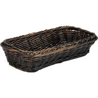 Корзина гастр.1/3;полипроп.,сталь нерж.;,H=65,L=325,B=176мм;коричнев.