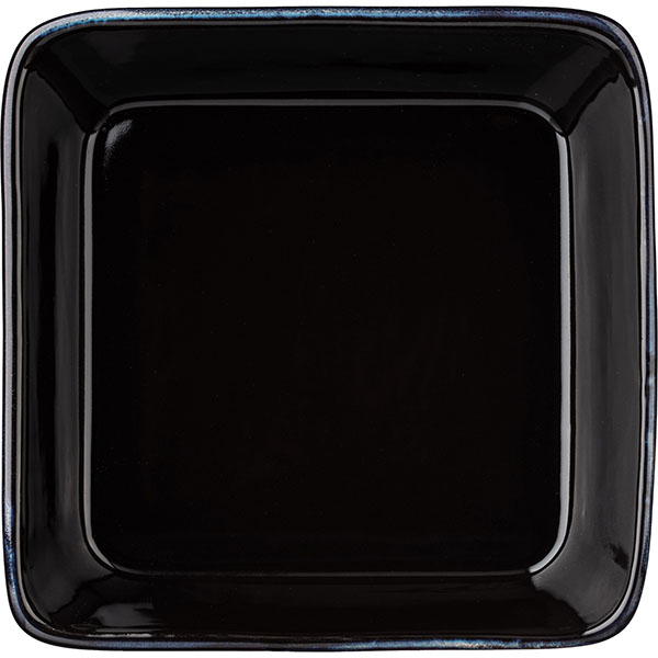 Салатник «Пати»;фарфор;0,6л;,L=15,B=15см;серый,синий