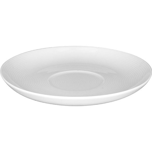 Блюдце «Это»;фарфор;D=170,H=22мм;белый