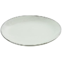 Тарелка;керамика;D=285,H=45мм;св.зелен.