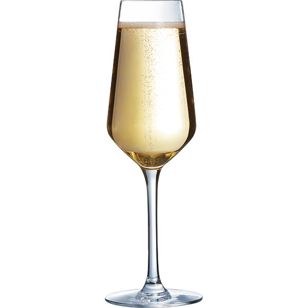 Бокал-флюте «Вина Джульетте»;стекло;230мл;D=72,H=218мм;прозр.